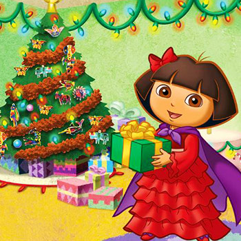 Dora a její dobrodružství s vánoční koledou