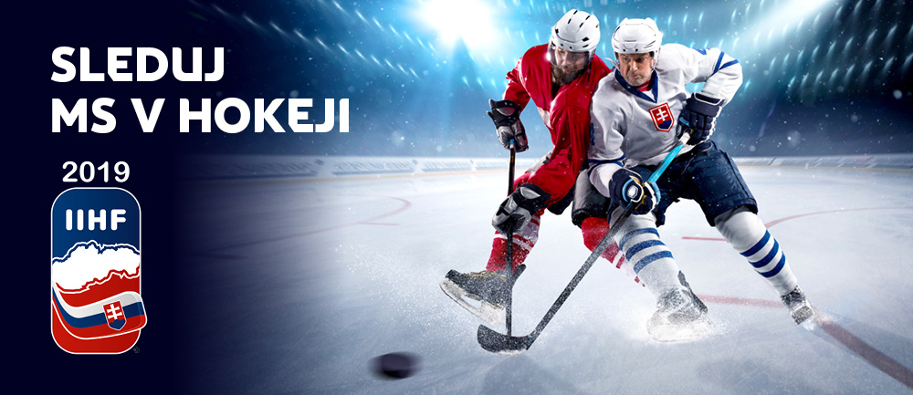 Fanděte našim hokejistům na MS v hokeji 2019