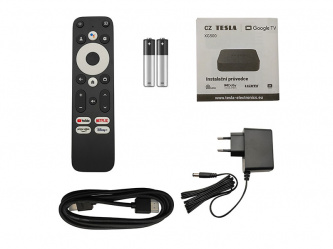 Tesla-Mediabox-XG500-příslušenství