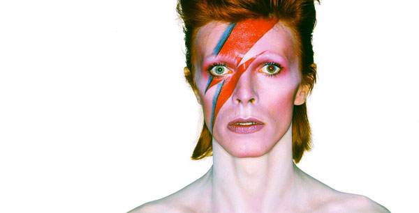 David Bowie jako mimozemšťan Ziggy Stardust