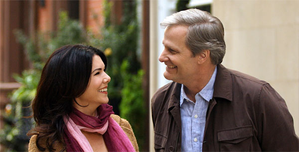 Jeff Daniels a Lauren Graham ve filmu O smyslu života