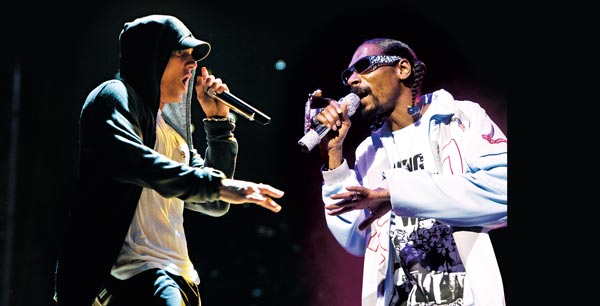 Snoop Dogg a Eminem