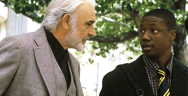 Sean Connery a Rob Brown ve filmu Osudové setkání