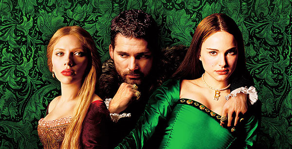 Natalie Portman, Scarlett Johansson a Eric Bana ve filmu Králova přízeň