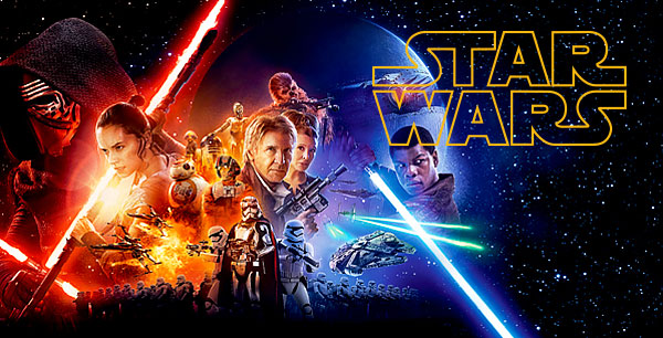 Luke Skywalker, Han Solo, princezna Leia, Žvejkal, C-3PO, R2-D2 – hrdinové Star Wars