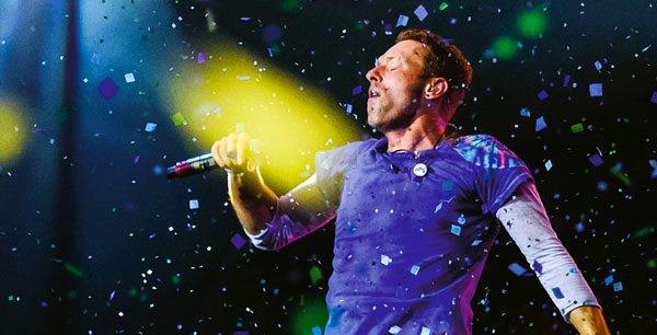 Coldplay na koncertě