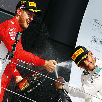 Formule 1 2018: Ferrari vs. Mercedes