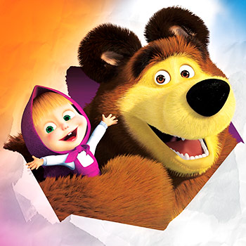 Seriál pro děti Máša a medvěd