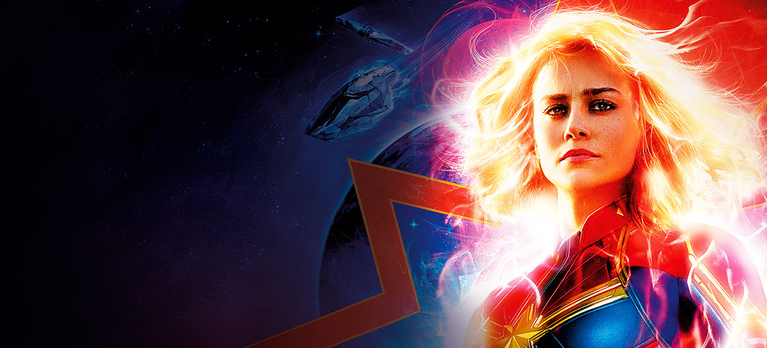 Captain Marvel vzdává hold ženám a 90. letům