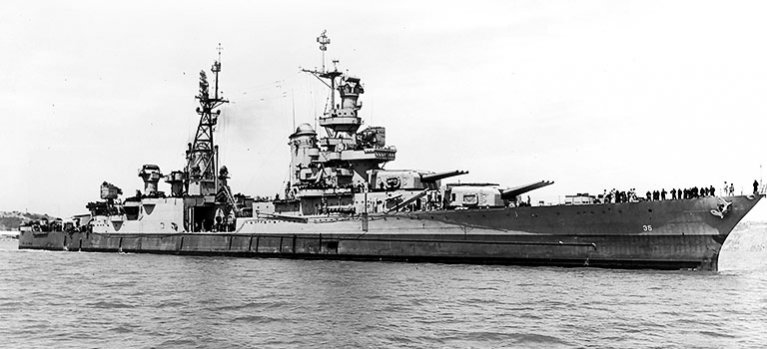Historický dokument Zkáza křižníku USS Indianapolis