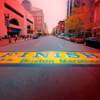 Sportovní pořad – Útoky na maratonu v Bostonu