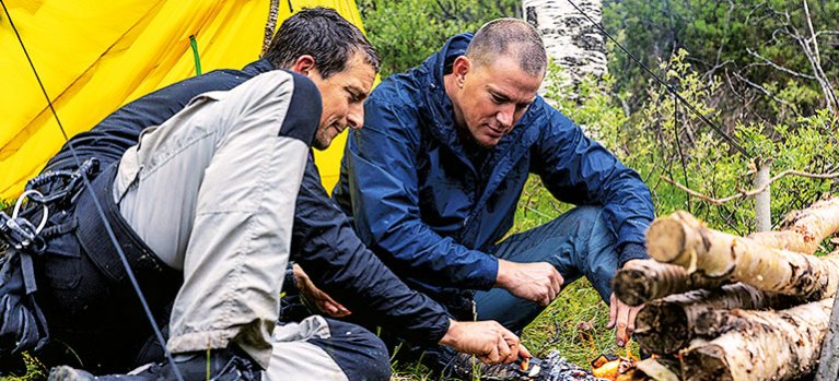 Dokumentární pořad V divočině s Bearem Gryllsem