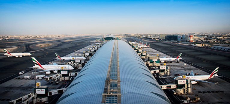 Dokument Jedinečné letiště v Dubaji