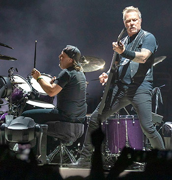 Metallica v autokinech – hudba