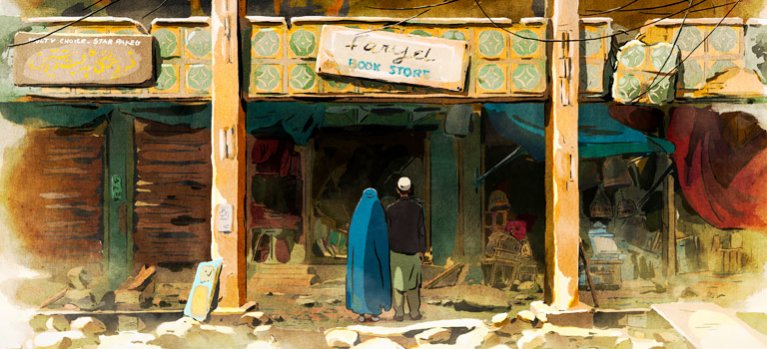 Kábulské vlaštovky – animované válečné drama