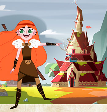 Škola Vikingů – animovaný seriál