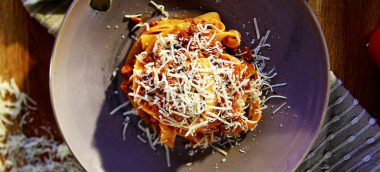 Ragù alla bolognese s těstovinami – kulinářský pořad