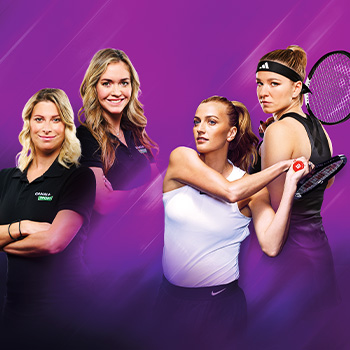WTA Tour – přímé přenosy, studiové pořady i talkshow