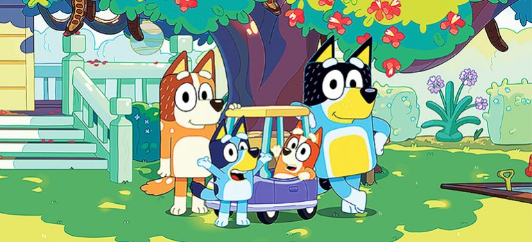 Kouzelné léto s Bluey – animovaný seriál