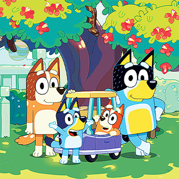 Kouzelné léto s Bluey – animovaný seriál