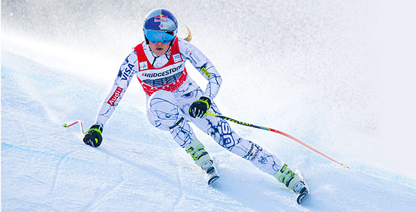 Lyžařka Lindsey Vonn